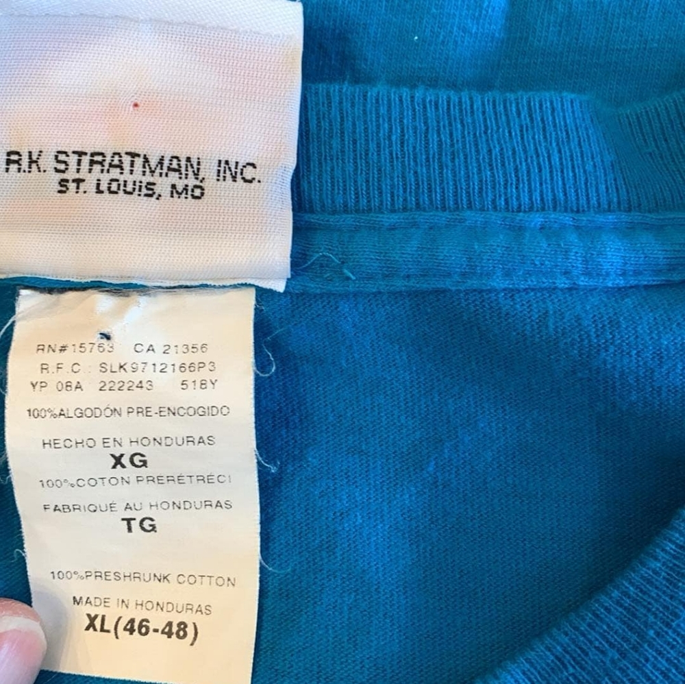 2002 Vintage Harley-Davidson Blue Maui, Hawaii, T-Shirt Size XL - Picture 6 of 7